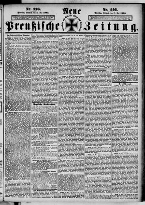 Neue preußische Zeitung vom 23.05.1883