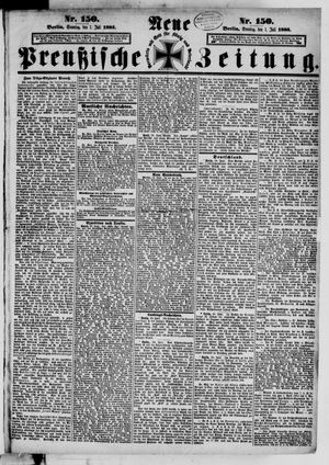 Neue preußische Zeitung vom 01.07.1883