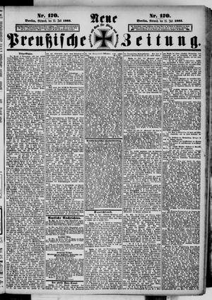 Neue preußische Zeitung vom 25.07.1883