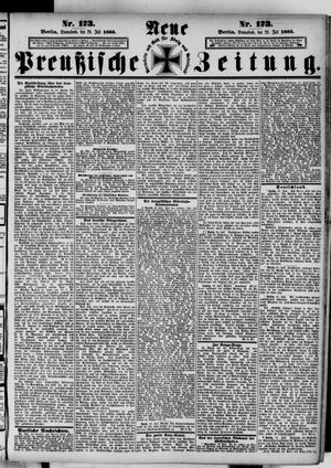 Neue preußische Zeitung vom 28.07.1883