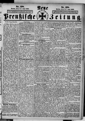 Neue preußische Zeitung vom 03.08.1883