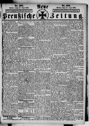 Neue preußische Zeitung vom 07.08.1883