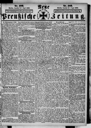 Neue preußische Zeitung vom 09.08.1883
