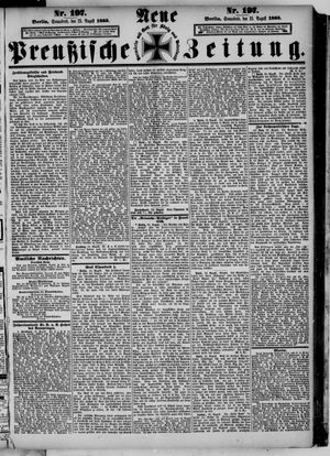 Neue preußische Zeitung vom 25.08.1883