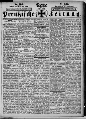 Neue preußische Zeitung vom 31.08.1883