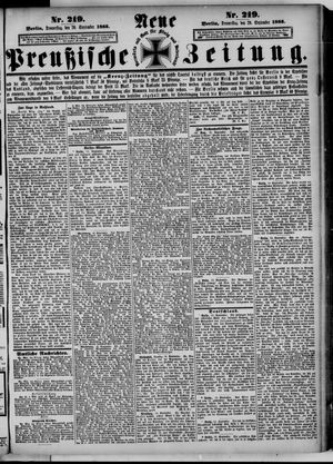 Neue preußische Zeitung vom 20.09.1883