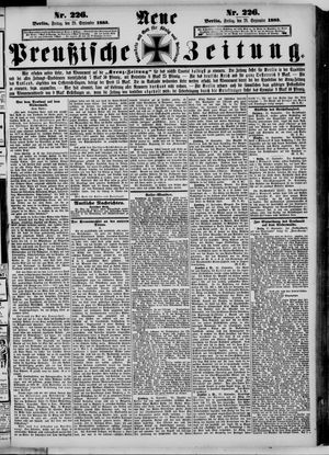 Neue preußische Zeitung vom 28.09.1883
