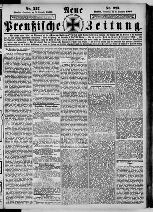Neue preußische Zeitung vom 29.09.1883