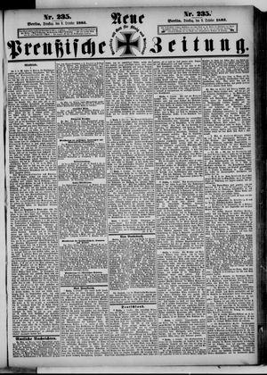 Neue preußische Zeitung vom 09.10.1883
