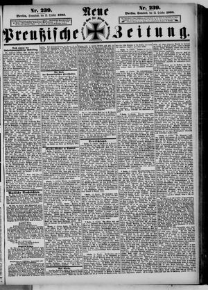 Neue preußische Zeitung vom 13.10.1883