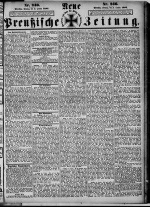 Neue preußische Zeitung on Oct 21, 1883