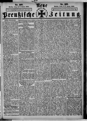 Neue preußische Zeitung vom 27.11.1883