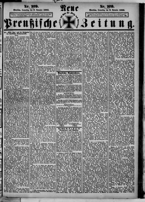 Neue preußische Zeitung vom 29.11.1883