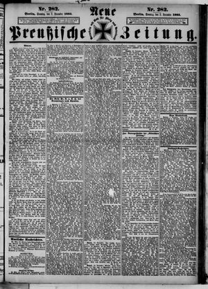Neue preußische Zeitung vom 02.12.1883