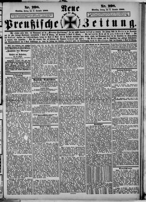 Neue preußische Zeitung vom 21.12.1883