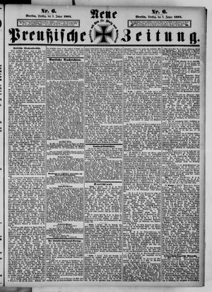 Neue preußische Zeitung vom 08.01.1884