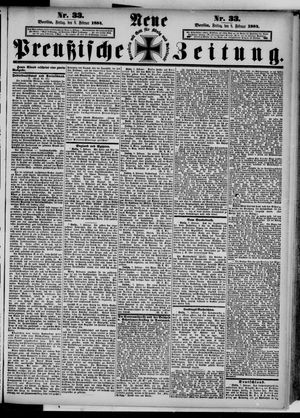 Neue preußische Zeitung vom 08.02.1884