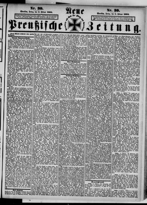 Neue preußische Zeitung vom 15.02.1884