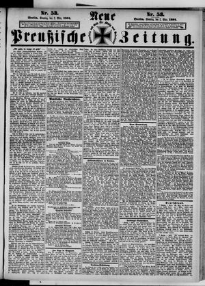 Neue preußische Zeitung vom 02.03.1884