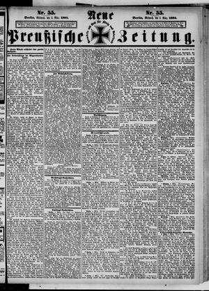 Neue preußische Zeitung vom 05.03.1884