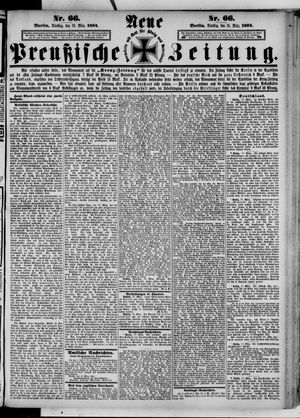 Neue preußische Zeitung vom 18.03.1884