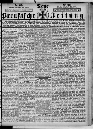 Neue preußische Zeitung vom 21.03.1884