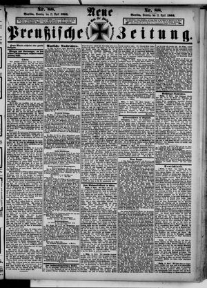 Neue preußische Zeitung vom 13.04.1884