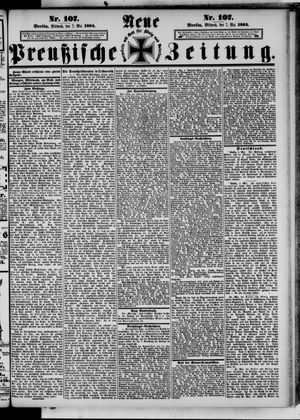 Neue preußische Zeitung vom 07.05.1884