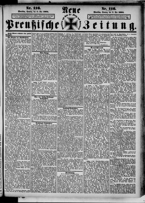 Neue preußische Zeitung vom 18.05.1884