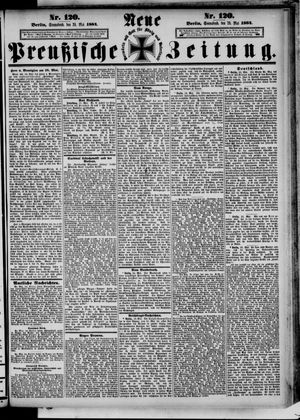 Neue preußische Zeitung vom 24.05.1884