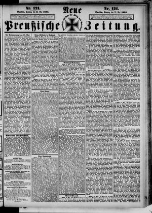 Neue preußische Zeitung on May 25, 1884