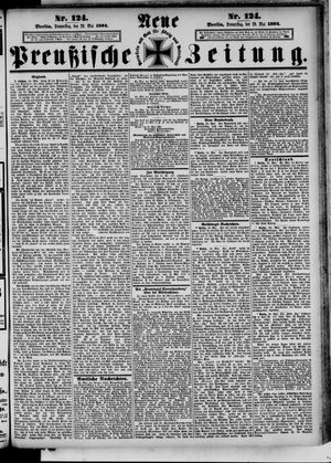 Neue preußische Zeitung on May 29, 1884