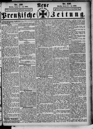 Neue preußische Zeitung vom 01.06.1884