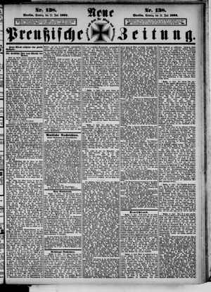 Neue preußische Zeitung vom 15.06.1884
