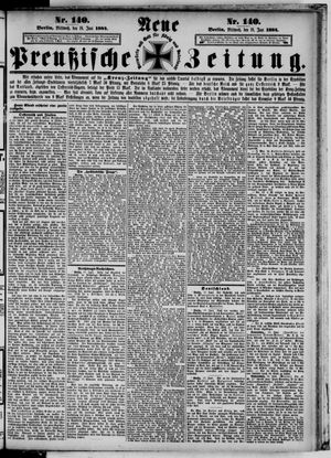 Neue preußische Zeitung vom 18.06.1884