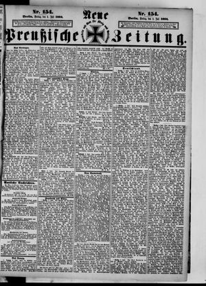 Neue preußische Zeitung vom 04.07.1884