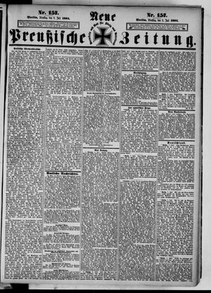 Neue preußische Zeitung on Jul 8, 1884