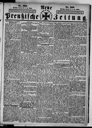 Neue preußische Zeitung vom 13.07.1884