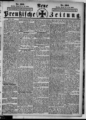 Neue preußische Zeitung vom 16.07.1884