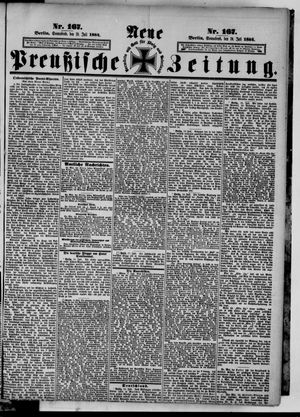 Neue preußische Zeitung vom 19.07.1884
