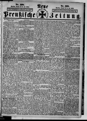 Neue preußische Zeitung vom 20.07.1884