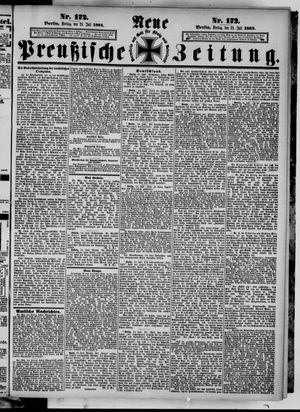 Neue preußische Zeitung vom 25.07.1884