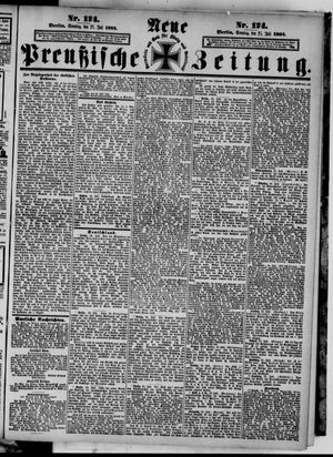 Neue preußische Zeitung vom 27.07.1884