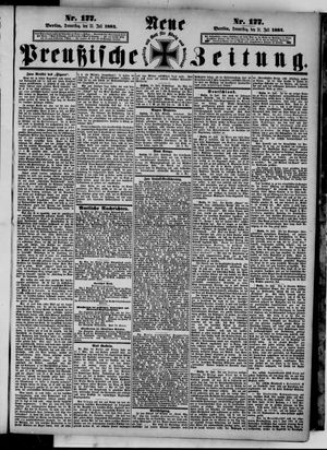 Neue preußische Zeitung vom 31.07.1884