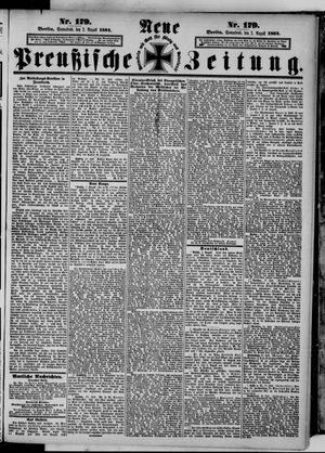 Neue preußische Zeitung vom 02.08.1884