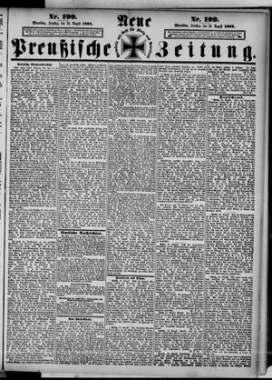 Neue preußische Zeitung vom 26.08.1884