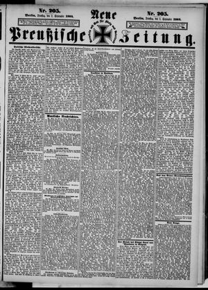 Neue preußische Zeitung vom 02.09.1884