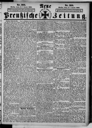 Neue preußische Zeitung vom 09.09.1884