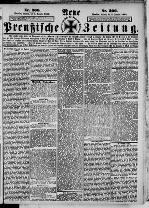 Neue preußische Zeitung vom 31.12.1884