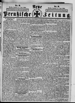 Neue preußische Zeitung vom 08.01.1885